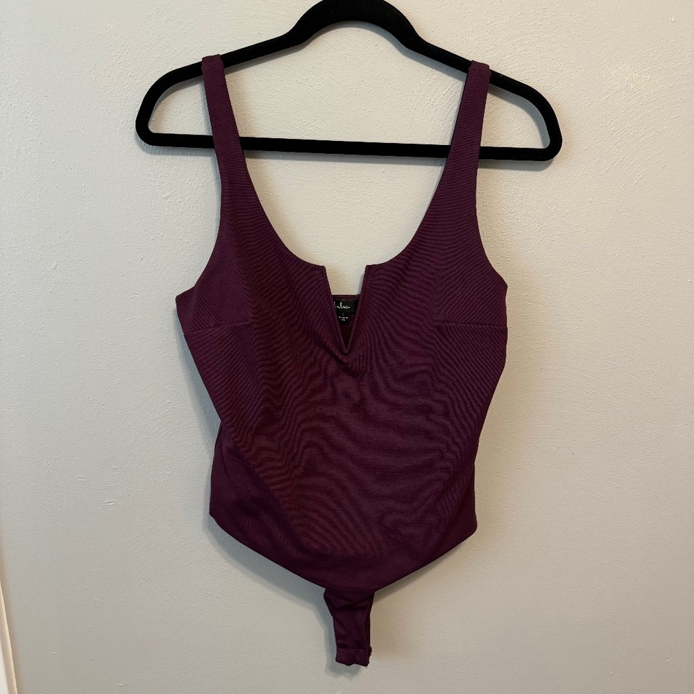Lulu's Plum Bodysuit